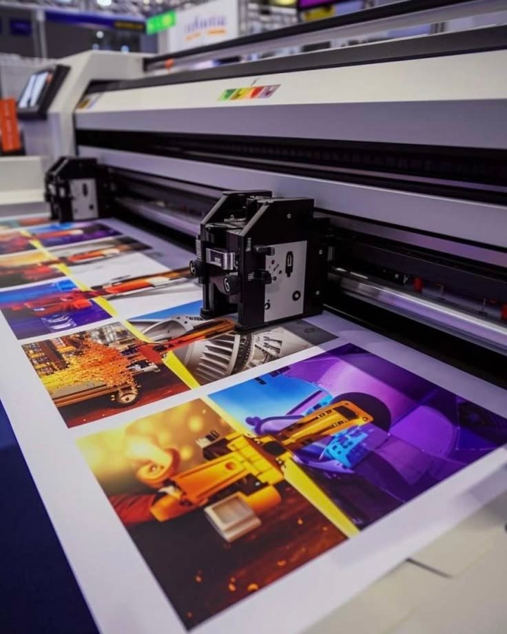 Large-format signage sample