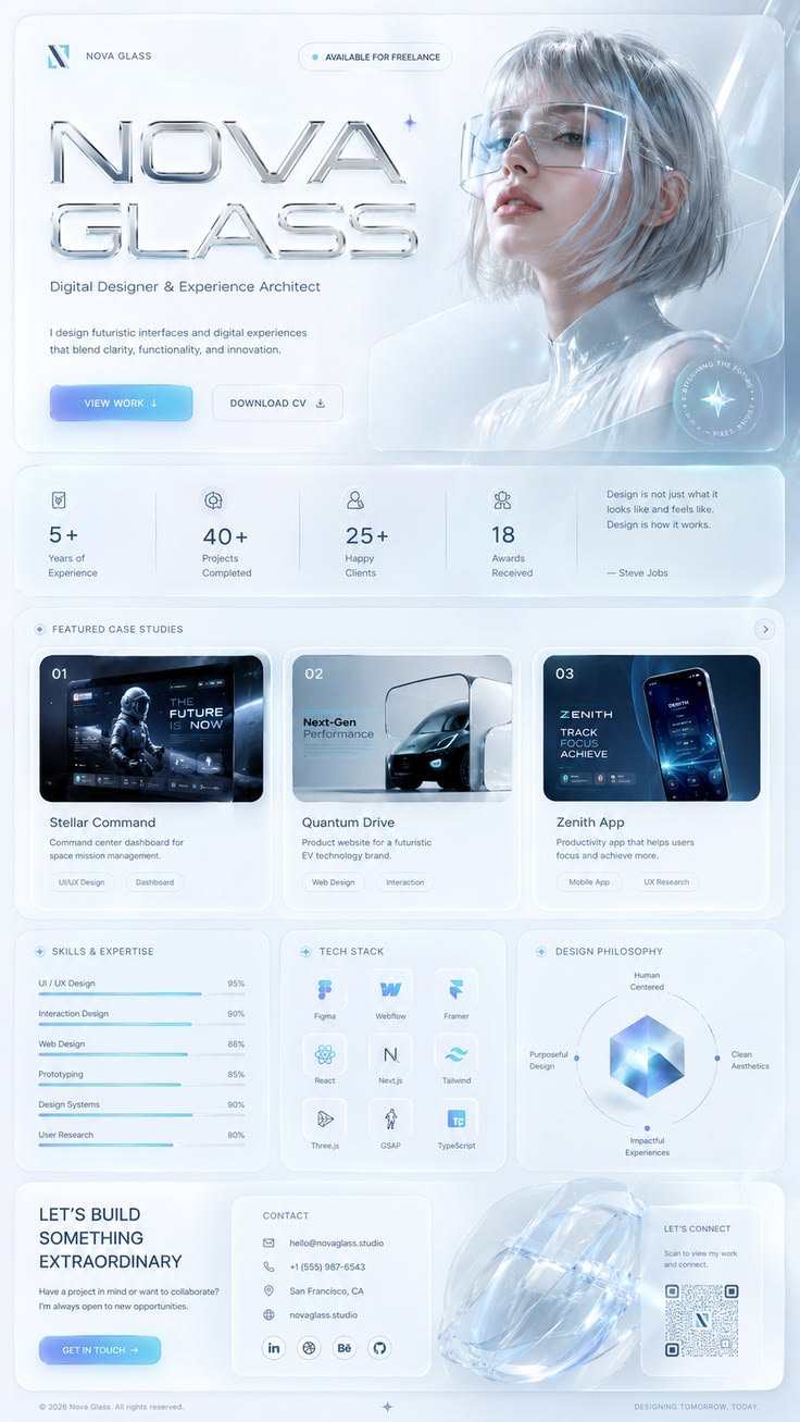 Website redesign sample